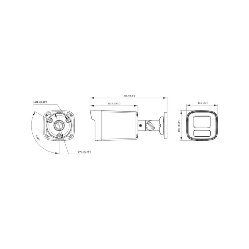 KAMERA 4W1 HIKVISION DS-2CE12KF3T-LS(2.8mm)(O-STD)