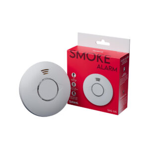 SAFEMI Czujnik dymu - Wbudowana bateria 10 lat, Gwarancja 5 lat
