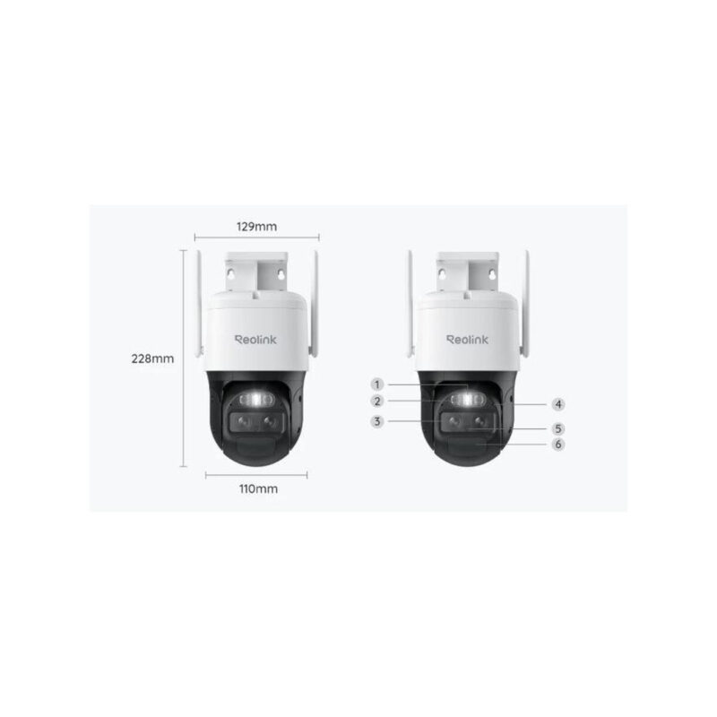 Kamera IP Reolink Trackmix Series G770 8MP LTE akomulatorowa z Panelem Solarnym