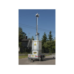 Mobilna wieża do zdalnego wideomonitoringu CCTV iCAM-TOWER AI 5MQ3