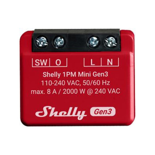 Shelly 1PM Mini Gen3