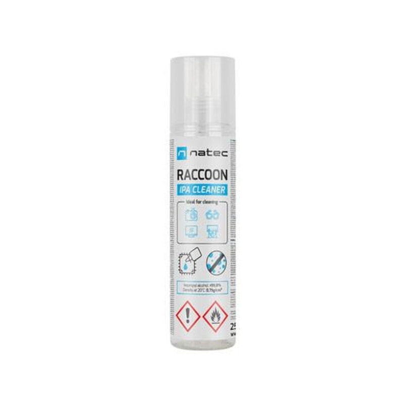 ALKOHOL IZOPROPYLOWY NATEC RACCOON IPA CLEANER SPRAY 250ML
