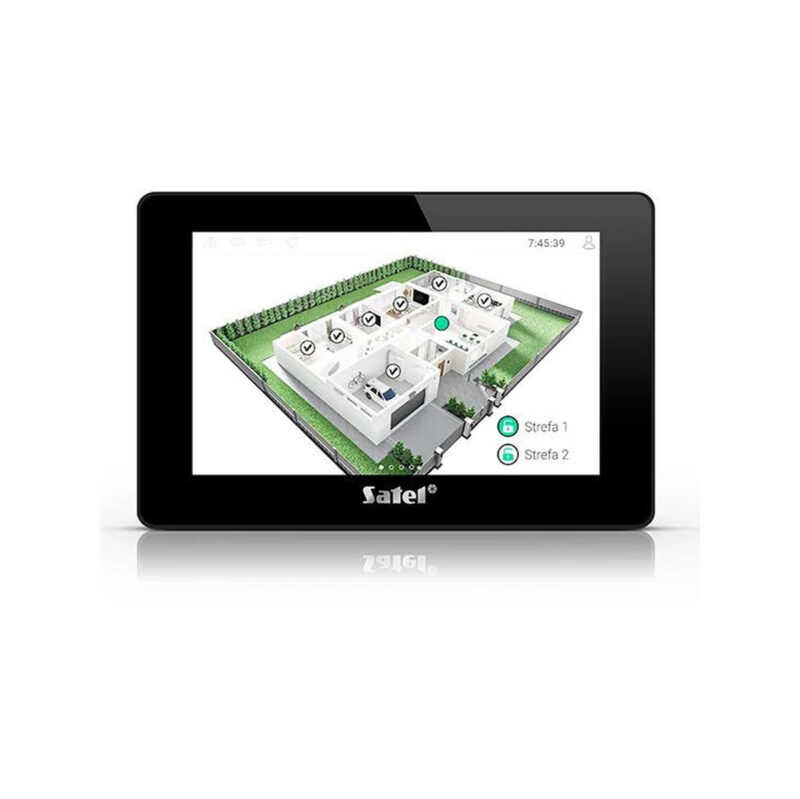 SATEL Manipulator z ekranem dotykowym 7" INT-TSH2R-B czarny