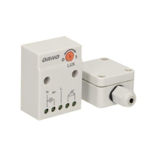 Czujnik zmierzchowy ORNO z hermetyczną zwe. sondą w puszce OR-CR-232