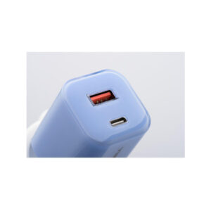 ee3bd0a7b525965868adaeb3d44eb440_original ŁADOWARKA SIECIOWA Forcell F-Energy GaN III VT-41 33 W 1x USB-C 1x USB-A PD 3.0 QC 4.0 NIEBIESKA