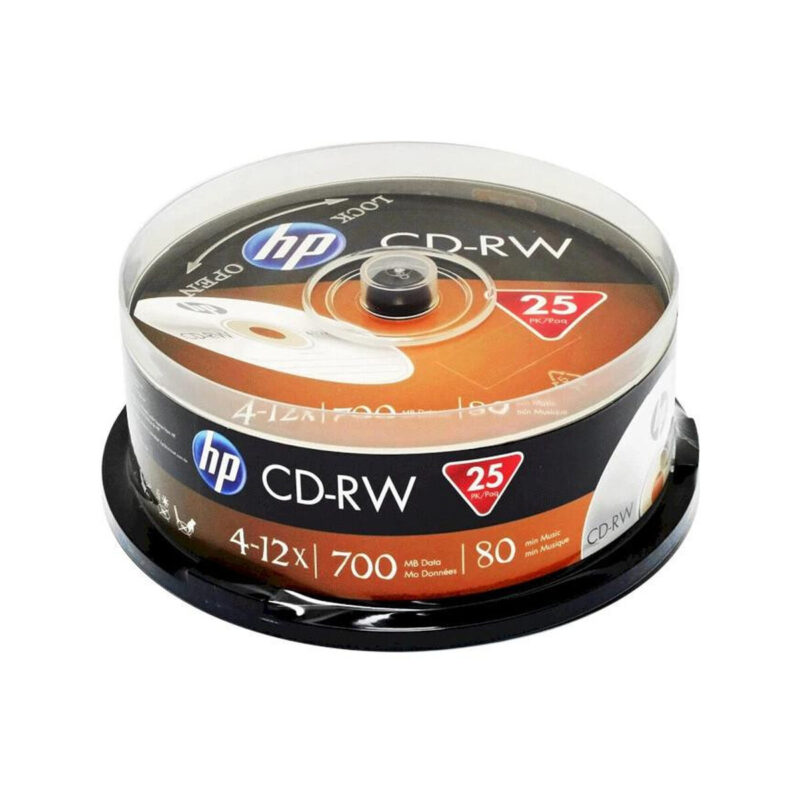 Płyty CD-RW Verbatim HP cake box (25szt)