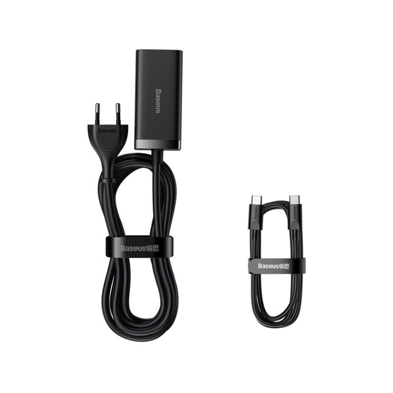ŁADOWARKA SIECIOWA Baseus GaN 3 Pro Desktop Charger CCGP000101 100W 2x USB-A 2x USB-C PD 3.0 QC 4.0+