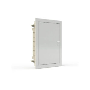 PLASTIKOWA OBUDOWA INSTALACYJNA Z DRZWIAMI METALOWYMI, PODTYNK., IP40, 2 RZĘDY, 24 MODUŁY Noark PMF 24 107102