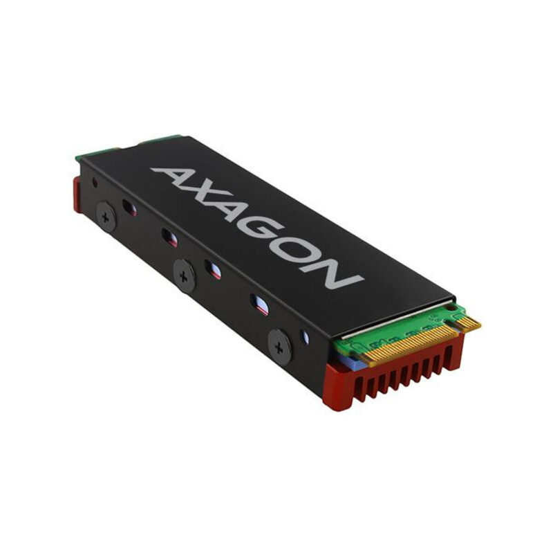 Radiator do dysków Axagon CLR-M2 aluminiowy pasywny M.2 2280 SSD