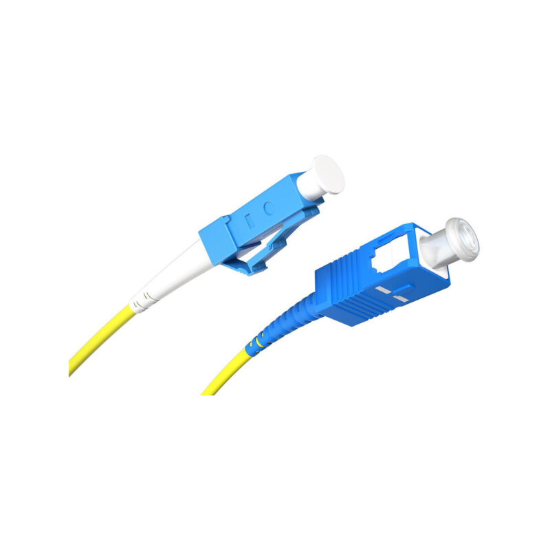 PATCHCORD ŚWIATŁOWODOWY SM 5M SIMPLEX 9/125, LC/UPC-SC/UPC