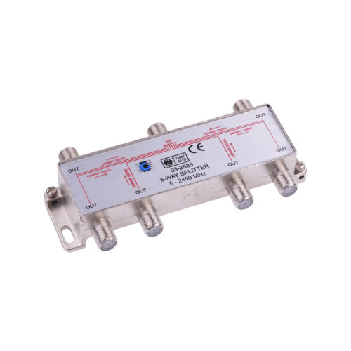 Rozgałęźnik Splitter 5-2450 MHz 6-drożny Cabletech