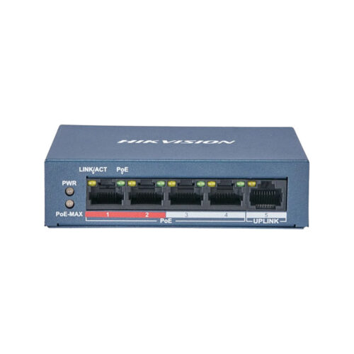 SWITCH POE HIKVISION DS-3E0105P-E/M(B)
