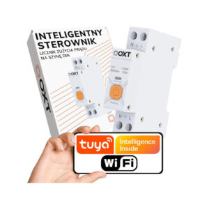 Inteligentny Sterownik OXT | 63A | Licznik | WiFi | Tuya T335