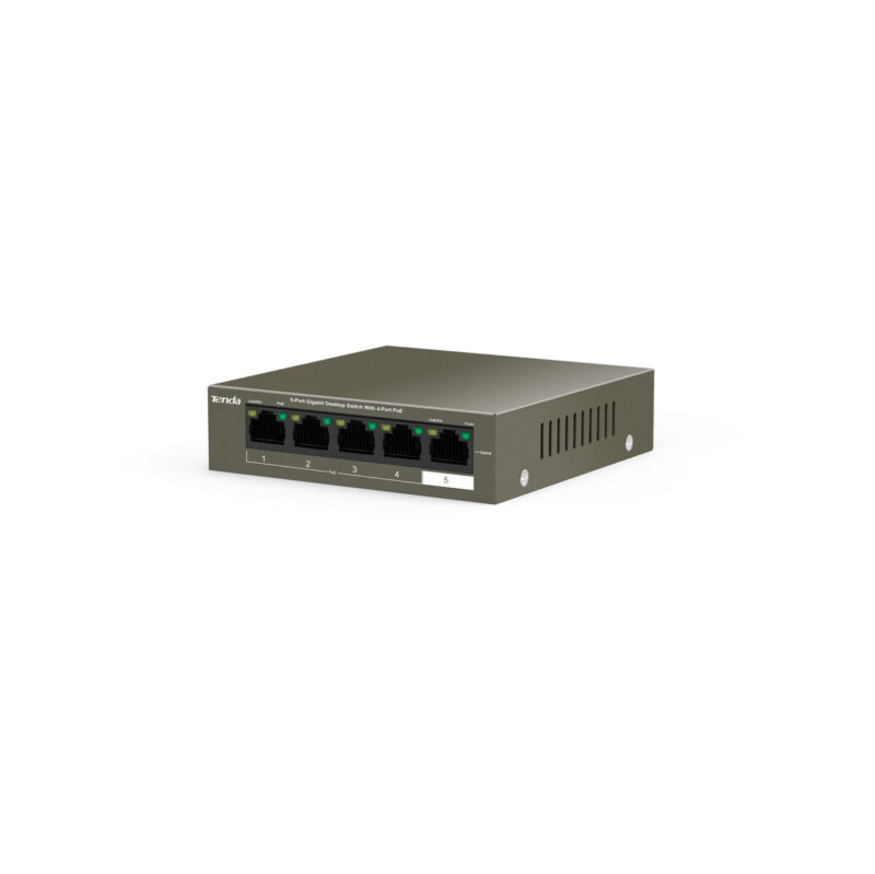 SWITCH POE TENDA TEG1105P-4-63W