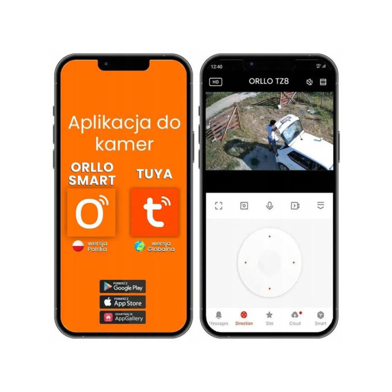 Kamera IP Orllo TZ8 Dual 4MP+4MP 4G SIM LTE Wi-Fi