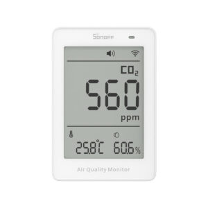 Miernik jakości powietrza WiFi LCD Sonoff AirGuard CO2 SAWF-08P
