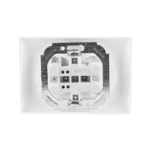 Gniazdo podwójne VCX WESA LC 14 Biały