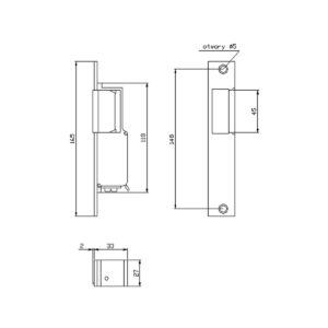elektra_r2-prawy_2 ZACZEP ELEKTRA R2 WĄSKI PRAWY