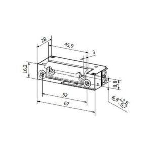 elektrozaczep_hartte_xs12r_seria_xs_12v_dc_rewersyjny_d516aff4c17c6 Elektrozaczep HARTTE XS12R seria XS 12V DC rewersyjny
