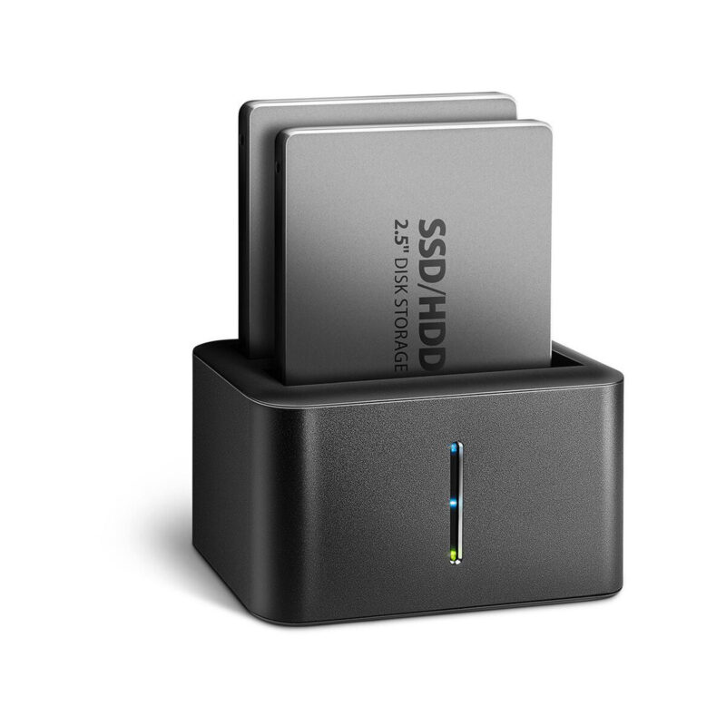 f02073ee690e8a529d08d4d422b39108_original Stacja dokująca MINI AXAGON ADSA-D25 USB 3.2 Gen 1 - 2x SATA 6G 2.5" SSD/HDD CLONE