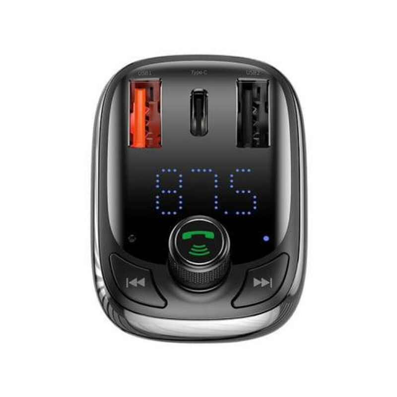 f088de7a05eac7924f105dcb7553eb0e_original TRANSMITER BLUETOOTH ŁADOWARKA SAMOCHODOWA Baseus S-13 OVERSEAS 5 A 2x USB-A 1x USB-C BT 5.0