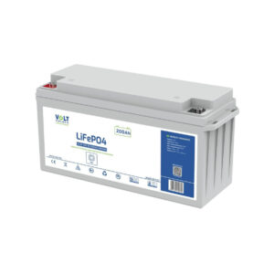 AKUMULATOR VOLT POLSKA LITOWO-ŻELAZOWO-FOSFORANOWY LiFePO4 12V 200Ah 200A