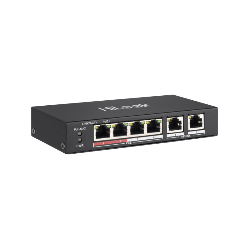 Switch PoE Hilook by Hikvision SW-06-POE 6-PORTOWY