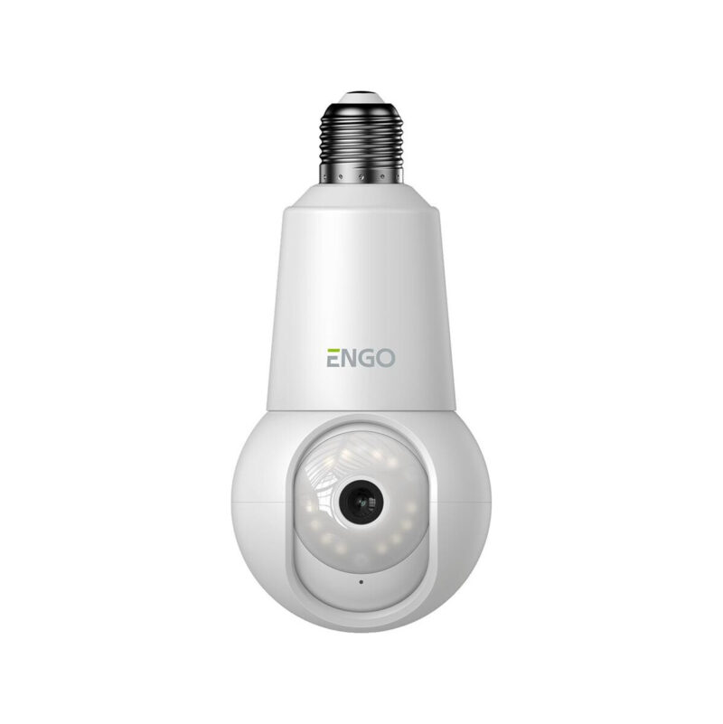 ENGO Controls ECAM-E27- Smart Kamera Wi-Fi do lampy E27, 4MP