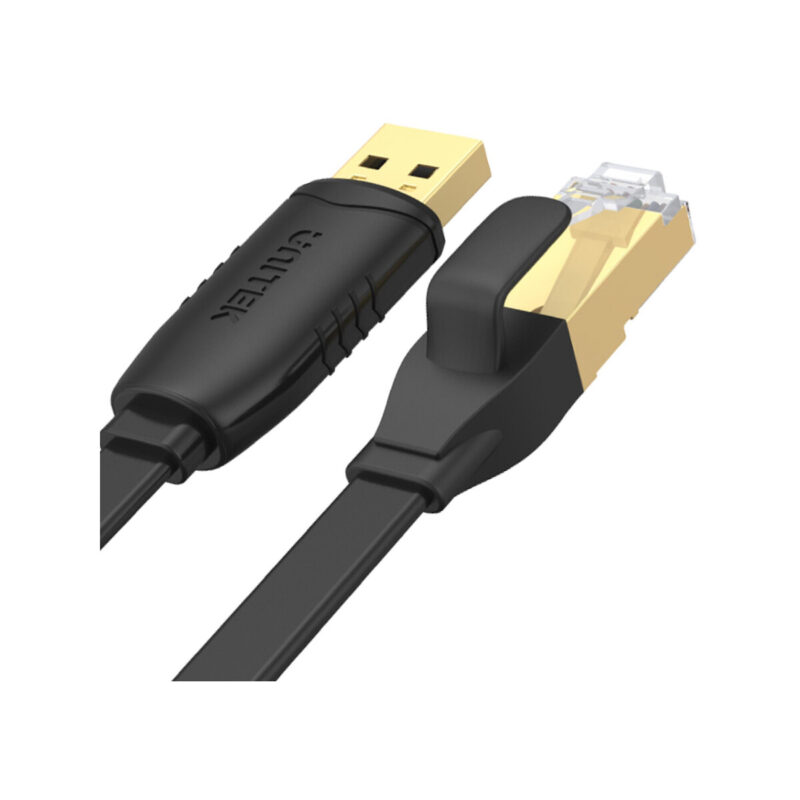 Kabel Unitek Y-SP02001B RJ-45 na USB-A konsolowy 1,8m