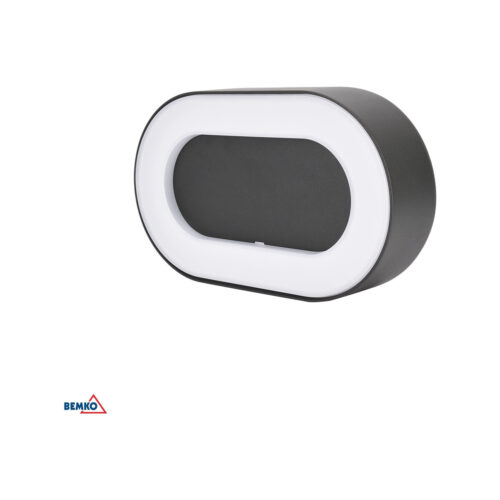 Oprawa elewacyjna VALIT 12W 4000K 1100LM IP65 100X100X100 kwadratowa grafit