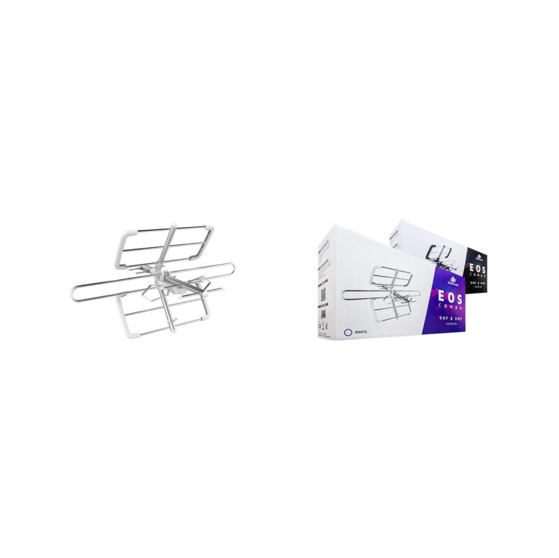 Antena DVB-T/T2 Spacetronik EOS Combo White (pasywna)