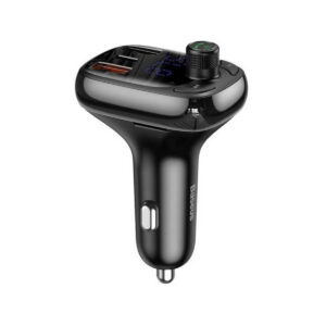 f209bee10d5c669264a35c781a2f00f7_original TRANSMITER BLUETOOTH ŁADOWARKA SAMOCHODOWA Baseus S-13 OVERSEAS 5 A 2x USB-A 1x USB-C BT 5.0