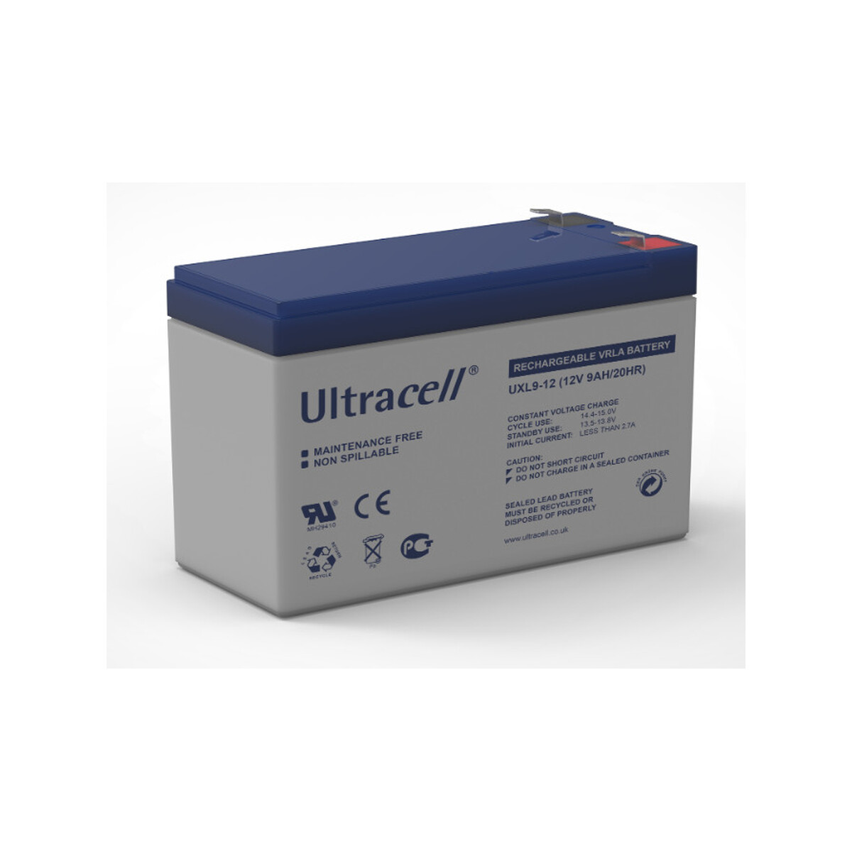 Akumulator AGM ULTRACELL UXL 12V 9Ah