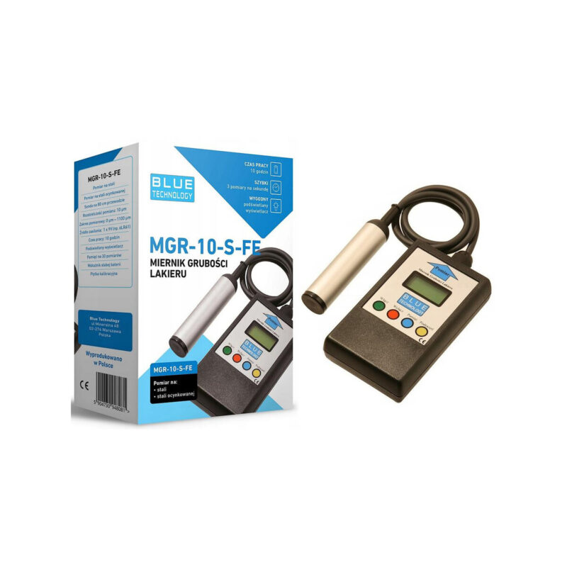 Miernik grubości lakieru Blue Technology MGR-10-S-FE