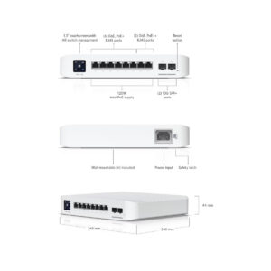UBIQUITI UNIFI SWITCH (USW-Pro-8-POE)