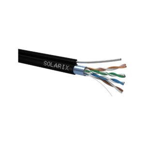 KABEL SKRĘTKA SOLARIX CAT.5E F/UTP UV SUCHY Z LINKĄ NOŚNĄ 305m