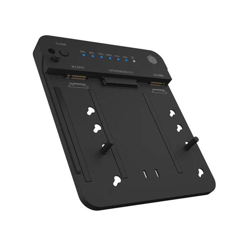 Stacja klonująca i dokująca IcyBox IB-2915MSCL-C31 M.2 dla M.2 0NVMe i SATA 2,5/3,5 SSD/HDD