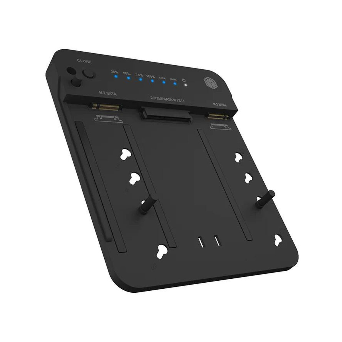 Stacja klonująca i dokująca IcyBox IB-2915MSCL-C31 M.2 dla M.2 0NVMe i SATA 2,5/3,5 SSD/HDD