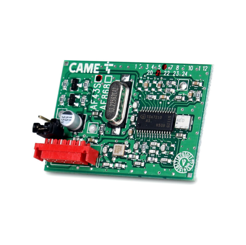 Zestaw CAME BXV 6 SAFE ATOMO (piloty TOP) do 600kg bram przesuwnych