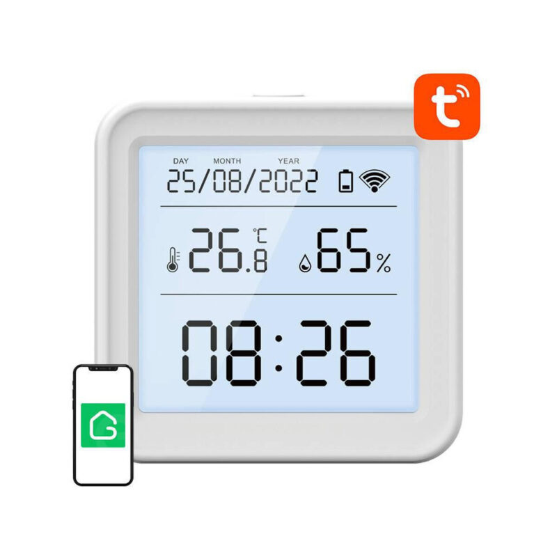 Inteligentny czujnik temperatury i wilgotności WiFi Gosund S6 LCD Tuya