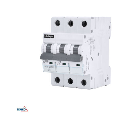 Wyłącznik nadprądowy 10KA 3P C 63A VDE SCHELINGER