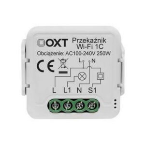 Moduł OXT mini przekaźnik 1 obwód WiFi TUYA T221