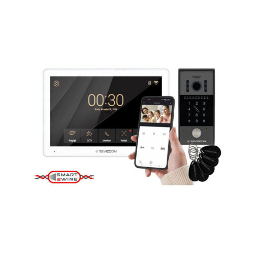 Wideodomofon REVIZOOM RM-T203HD WHITE/RC-212HD-CK1