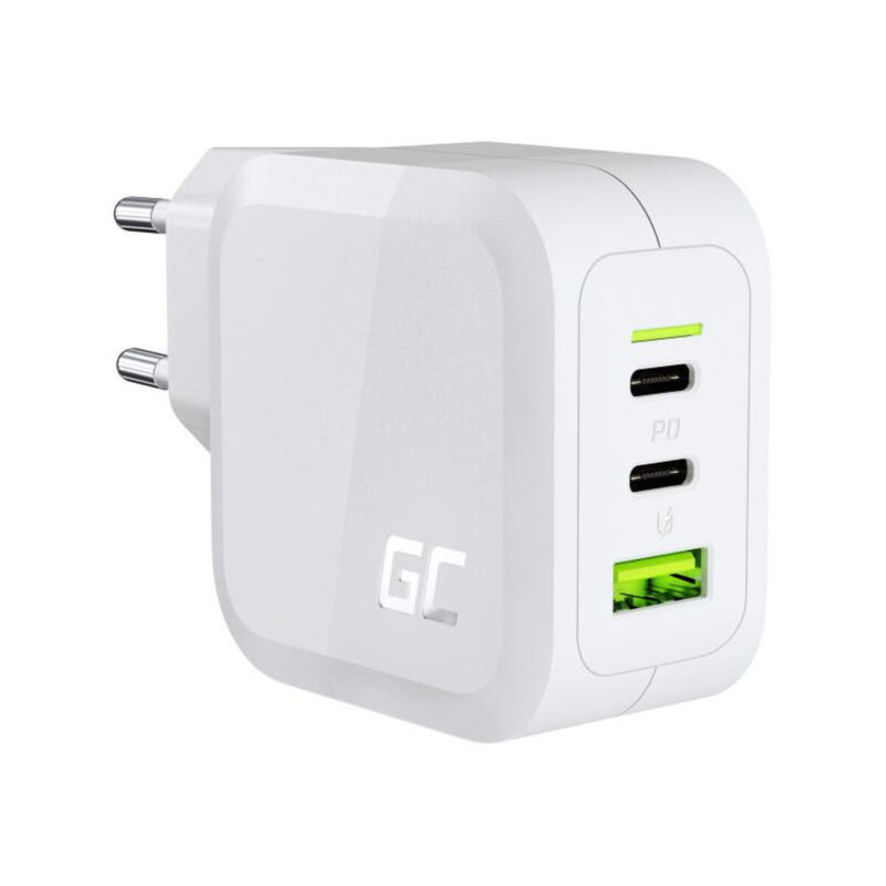 f5857d05667b6d0cc4a010da721a82d9_original ŁADOWARKA SIECIOWA Green Cell POWERGAN 65W 2xUSB-C 1xUSB-A CHARGC08W