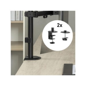 Uchwyt biurkowy przegubowy na 1 monitor Spacetronik SPA-112