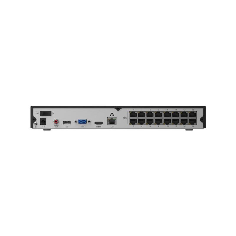 Rejestrator IP Reolink RP-PN16-NHD 16- kanałowy PoE do 16MP