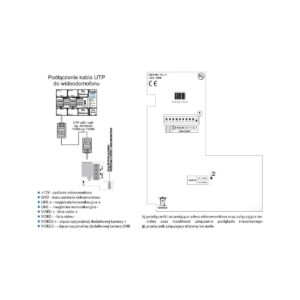 ACO INS-MPR 4” Monitor INSPIRO - kolorowy cyfrowy 4” do systemów videodomofonowych