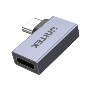 Unitek Adapter USB-C na USB-C kątowy płaski