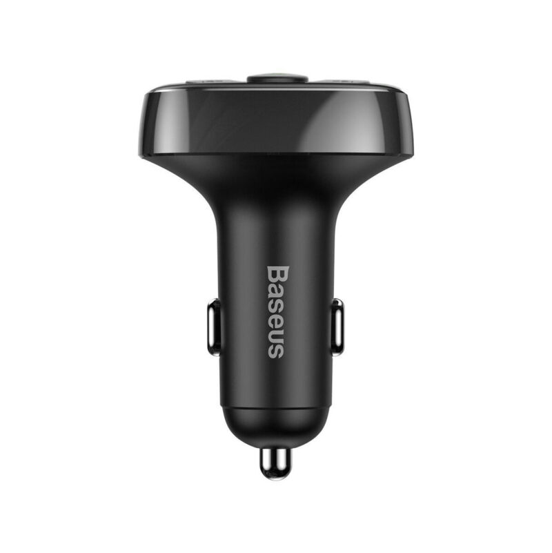 TRANSMITER FM ŁADOWARKA SAMOCHODOWA Baseus Enjoy S-09A 3.4A 2x USB-A microSD BT 4.2