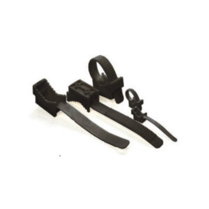 UCHWYT PASKOWY DO PRZEWODÓW UP-22UV CZARNY (100szt.)